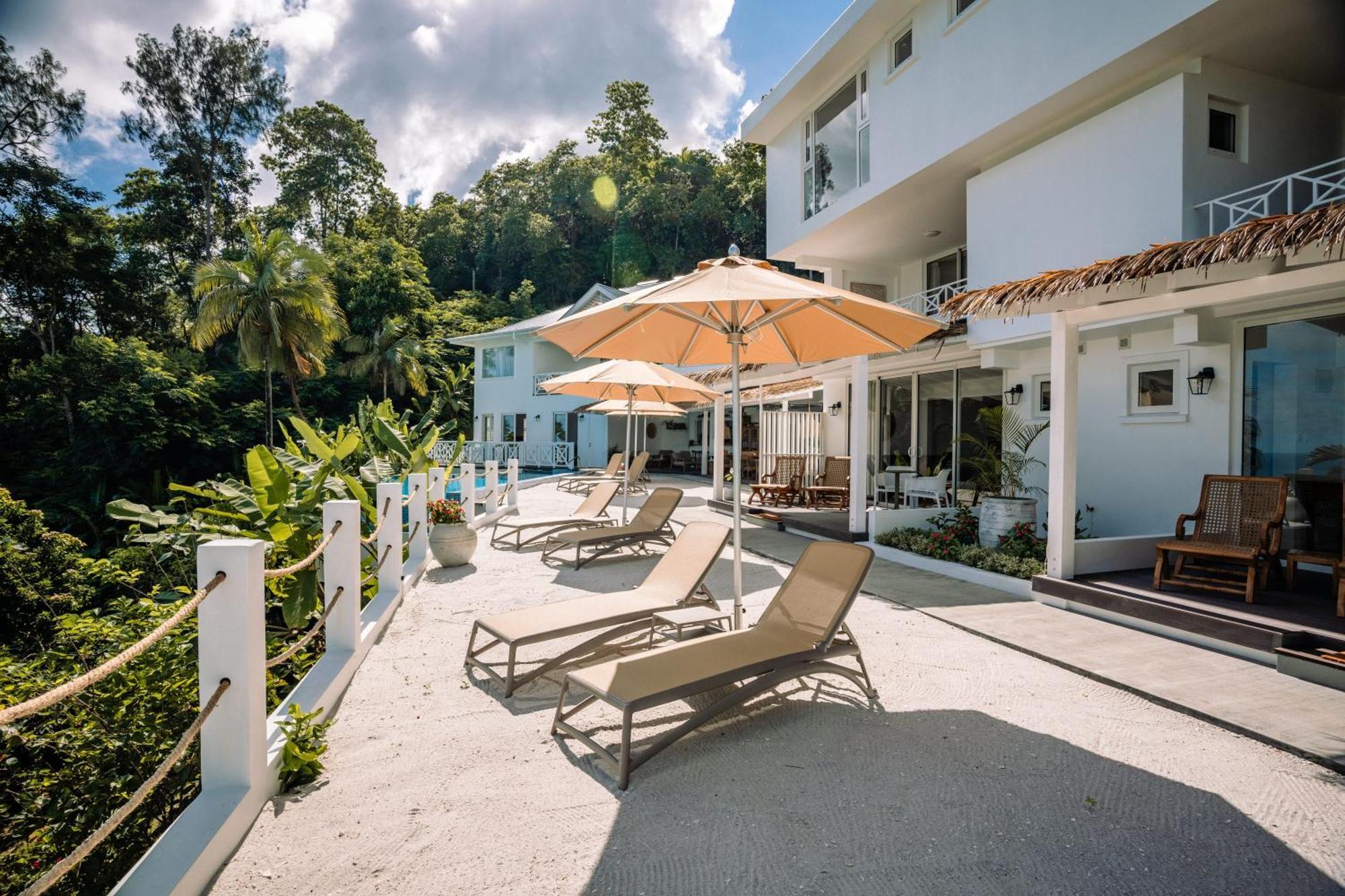 The Bay Seychelles Boutique Hotel And Apartments Anse a La Mouche ภายนอก รูปภาพ